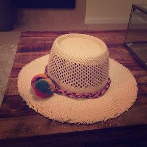 J Crew straw hat